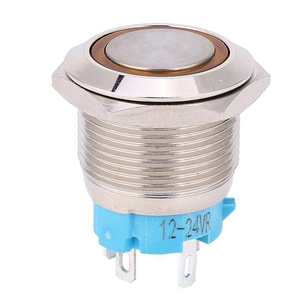 Self-locking push-button switch Powered by 12~24VDC, 4PIN interface