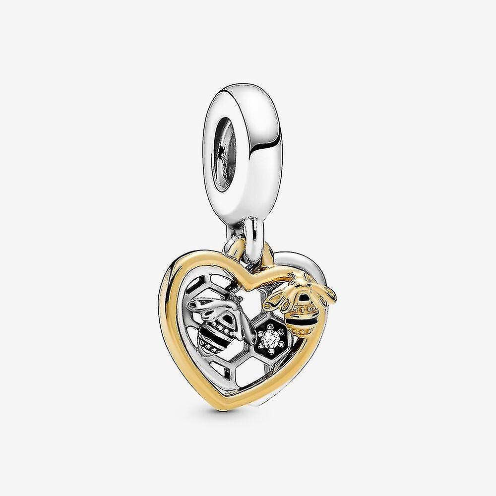 925 Sterling Silver Charms Firefly Butterfly Chameleon Pendant Beads Fit Pandora Bracelets Necklaces