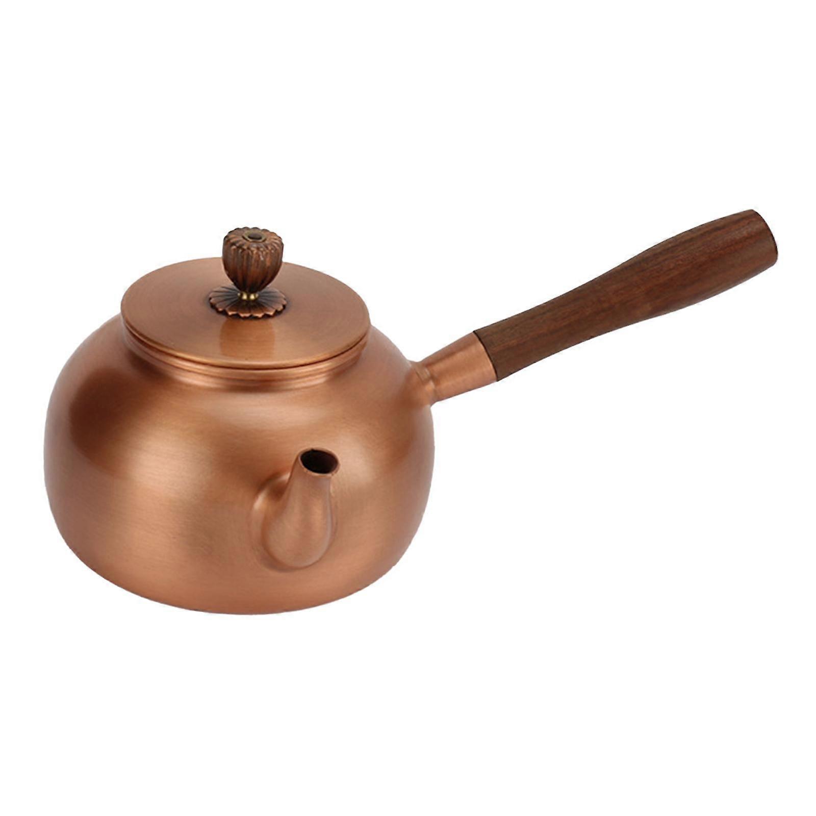 Pure Copper Kettle Boiling Water Kettle Tea Set Accessory for Ceramic Cooker Type A