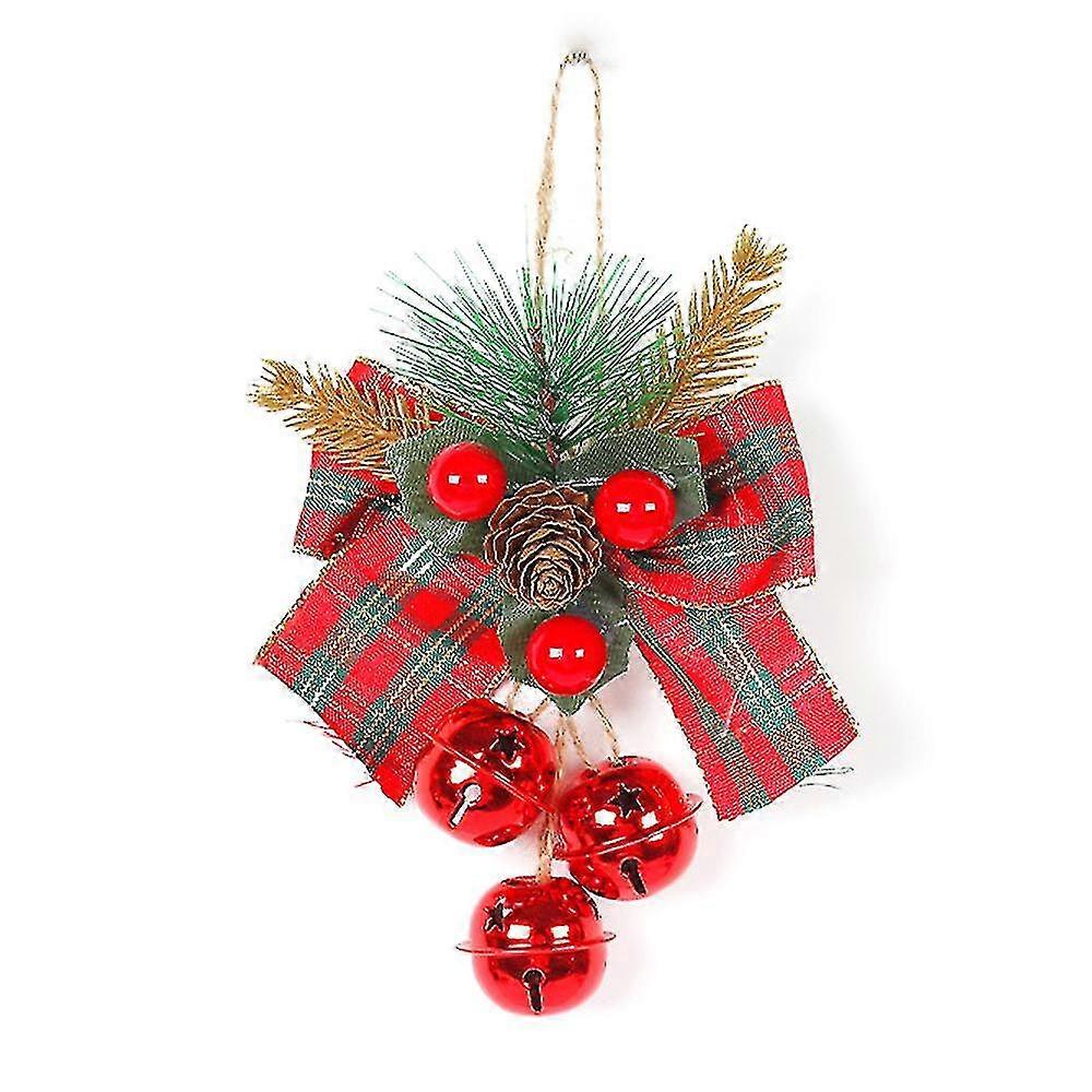 Christmas With Bell Pendant Hanging Ornaments Compatible With Xmas Holiday Tree