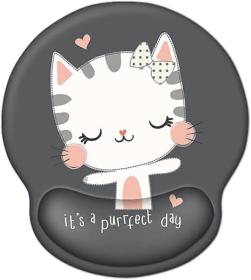 Mouse Pad with Wrist Rest Support, Gel Mouse Pads Base Memory Foam Mousepad