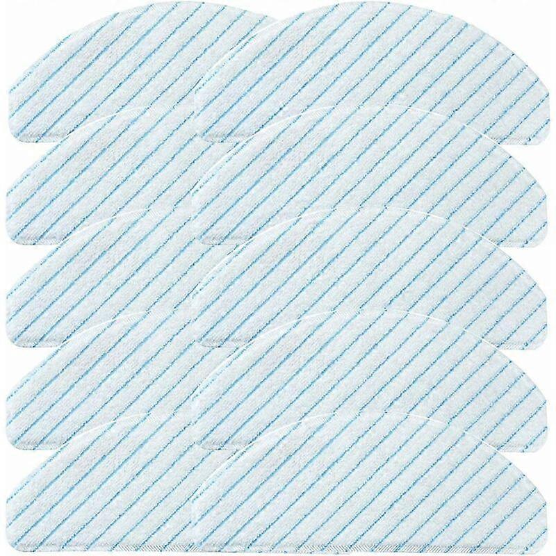 For 10 replacement cleaning wipes for Ecovacs T8 series robots, replacement hoover accessories