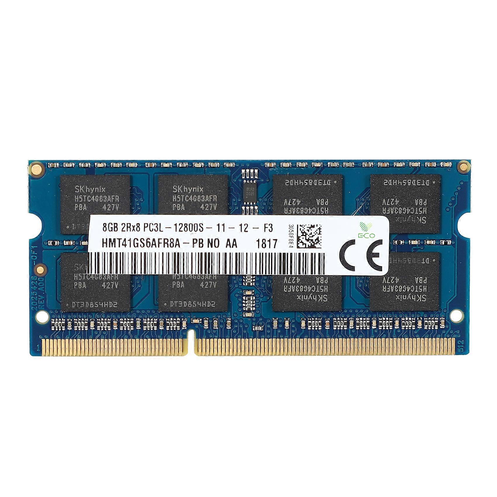 DDR3L 8GB 1600MHz 1.35V PC3L bærbar RAM-minne, bærbar PC minnemoduler, Support Channel Double