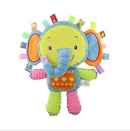 Jianghuo תינוק רעשנים צעצועים Pacify בובה קטיפה חיה פיל / קוף / אריה / ארנב פעמוני יד צעצועים ניוברון
