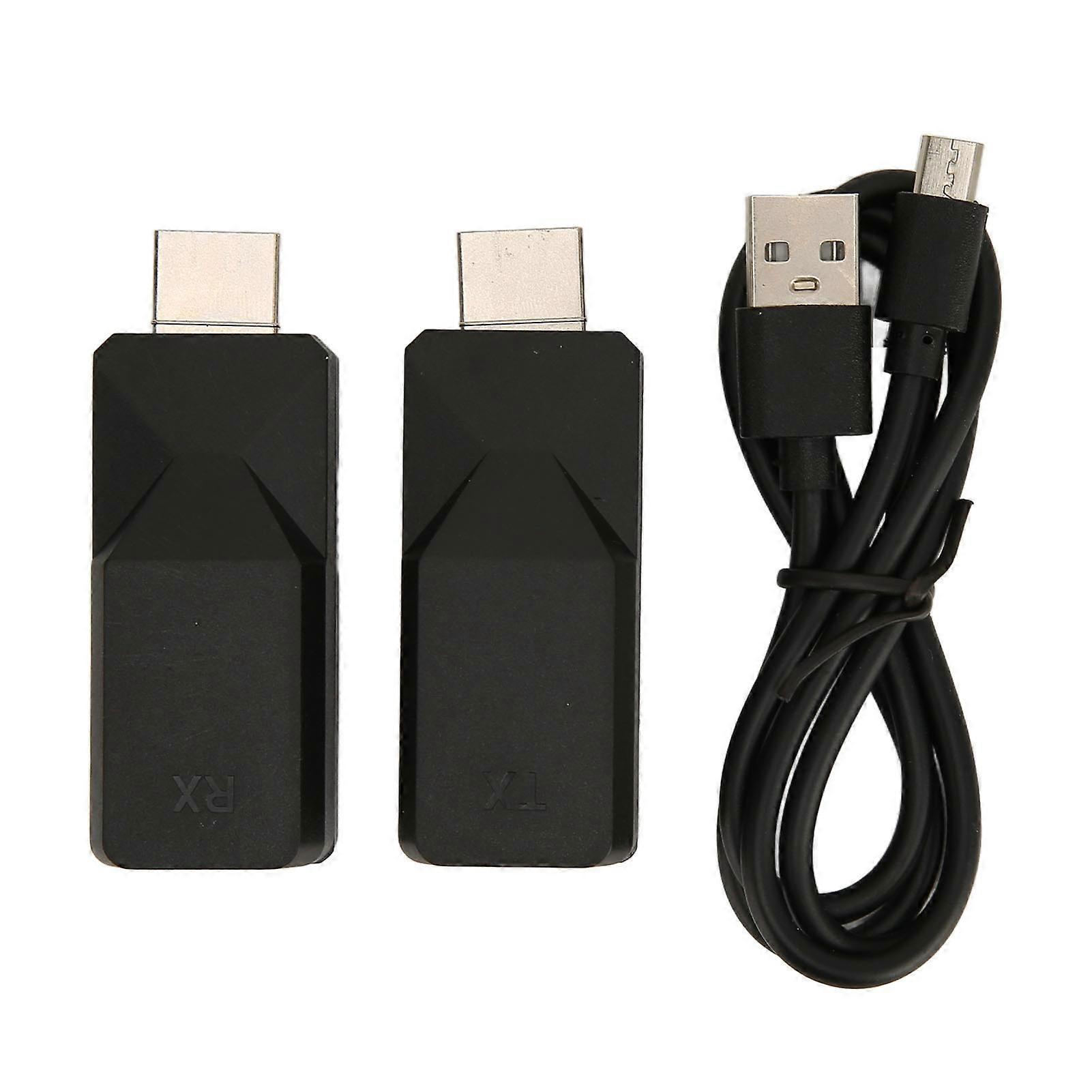 Hd Multimedia Interface To Rj45 Cable Extender 196.9ft Range Hd Network Transmission Rj45 Extender