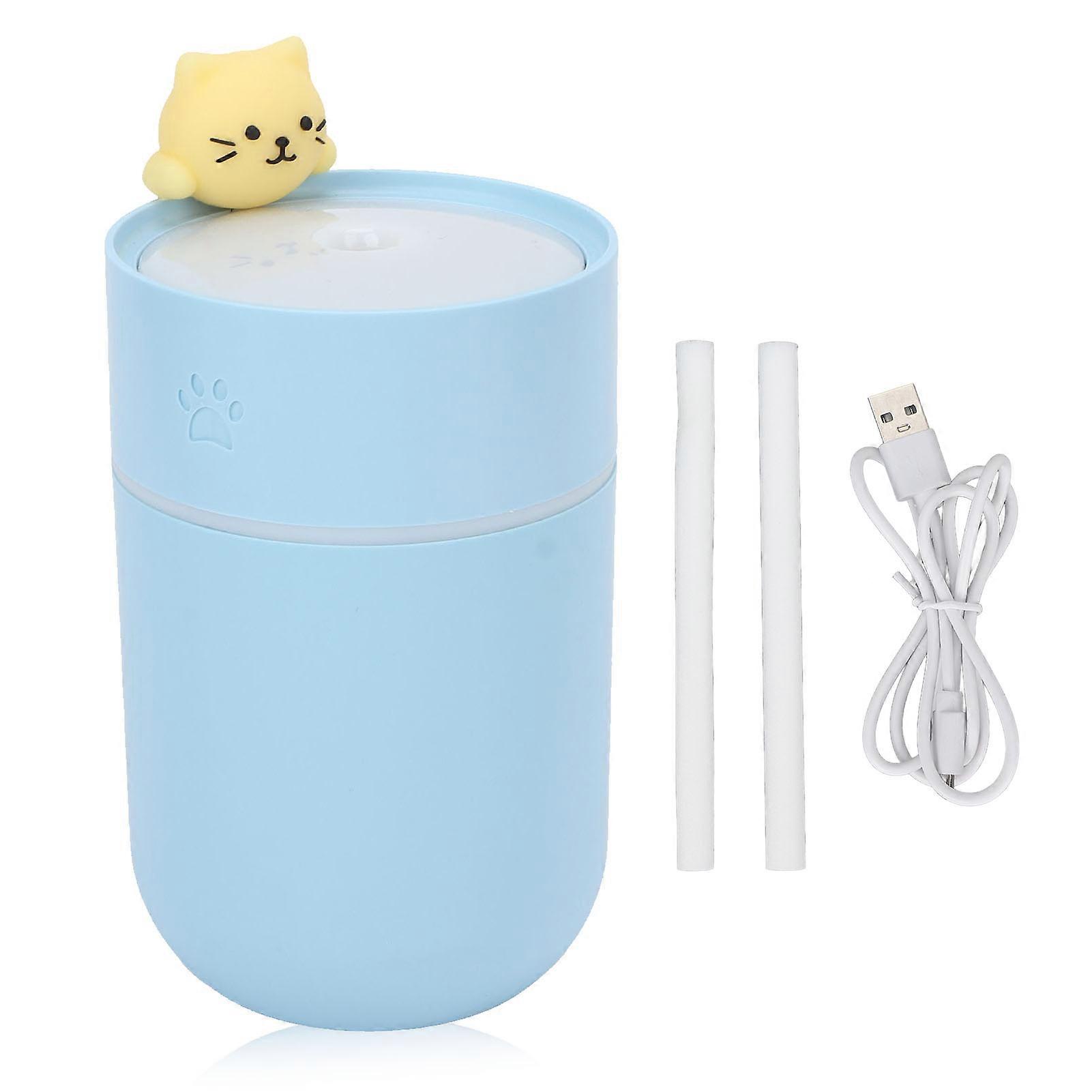 Mini Humidifier 260ml Cartoon Moisturize Skin Silent Dual Modes Intermittent Continuous Nanoscale Mist Usb Humidifier