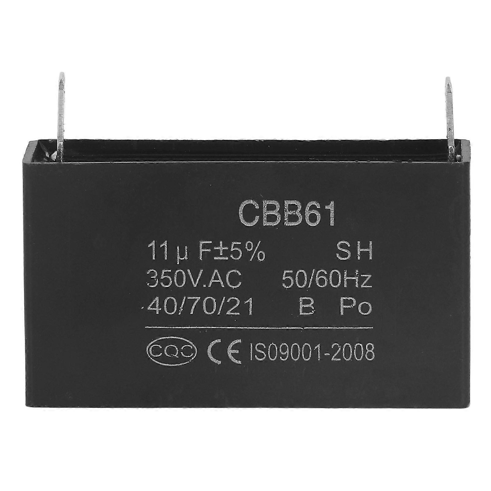 Gasoline Generator Capacitor CBB61 ABS 11F Air Conditioning Motor Capacitor for Refrigerator 350V