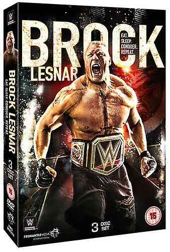 WWE Brock Lesnar - Eat. Sleep. Conquer. Repeat. DVD (2016) Brock Lesnar cert - Region 2