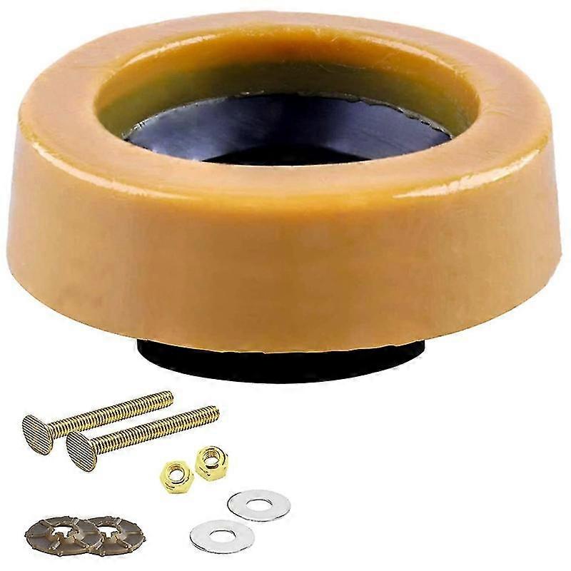 床の出口のトイレのためのフランジおよびボルトが付いている極厚いトイレのワックスリングのキットは新しい取付けるか、または再座りなさい