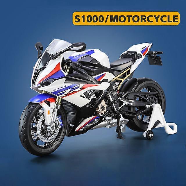 1:9 S1000RR גודל גדול סימולציה סגסוגת אופנוע דגם בולמי זעזועים נשיאת תאורה אוסף צעצועים מכונית מתנה לילד
