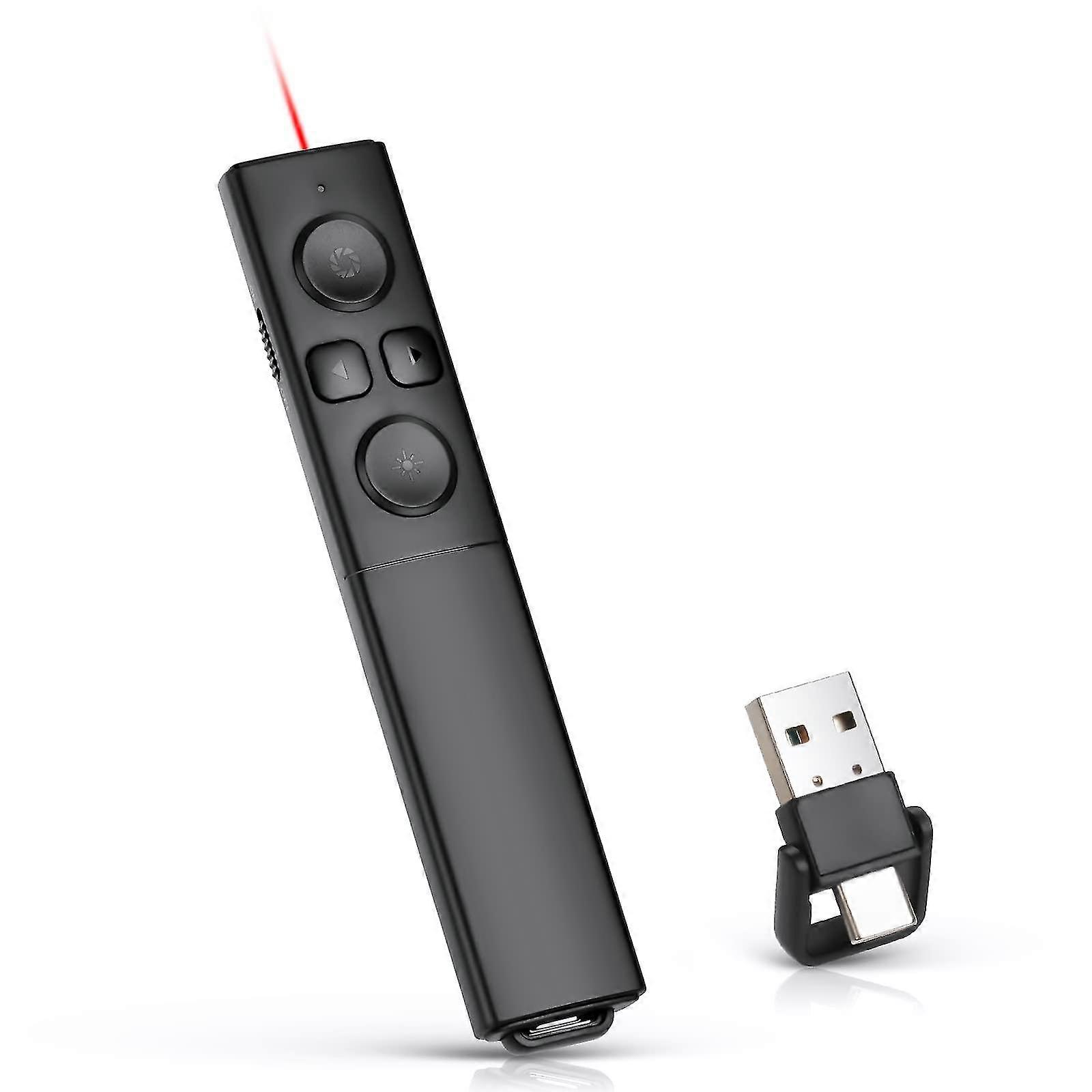 Roter Zeiger Präsentation Clicker, Wireless USB Ppt Presenter Remote Presenter Clicker