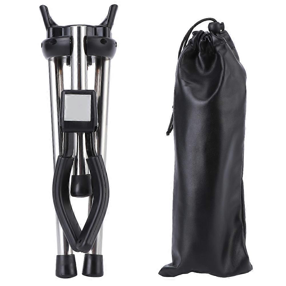 Saxofon Stativ Bærbar Foldbar Sax Display Holder Foldbar Metal Ben Opbevaring Tilbehør