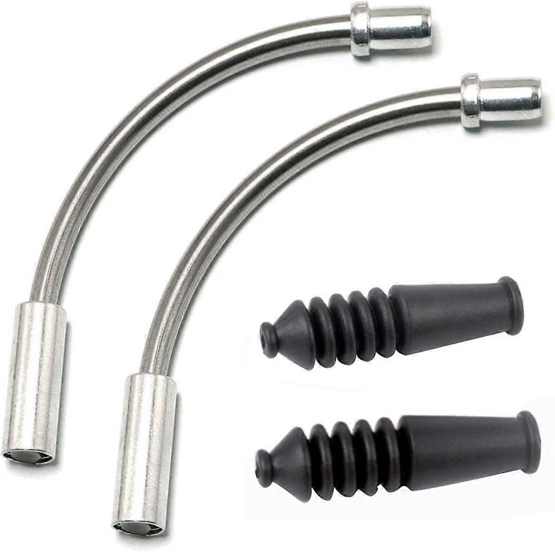 الدراجة V الفرامل المعكرونة كابل دليل الأنابيب الأحذية المطاطية مجموعة MTB ملحقات الدراجات الجبلية