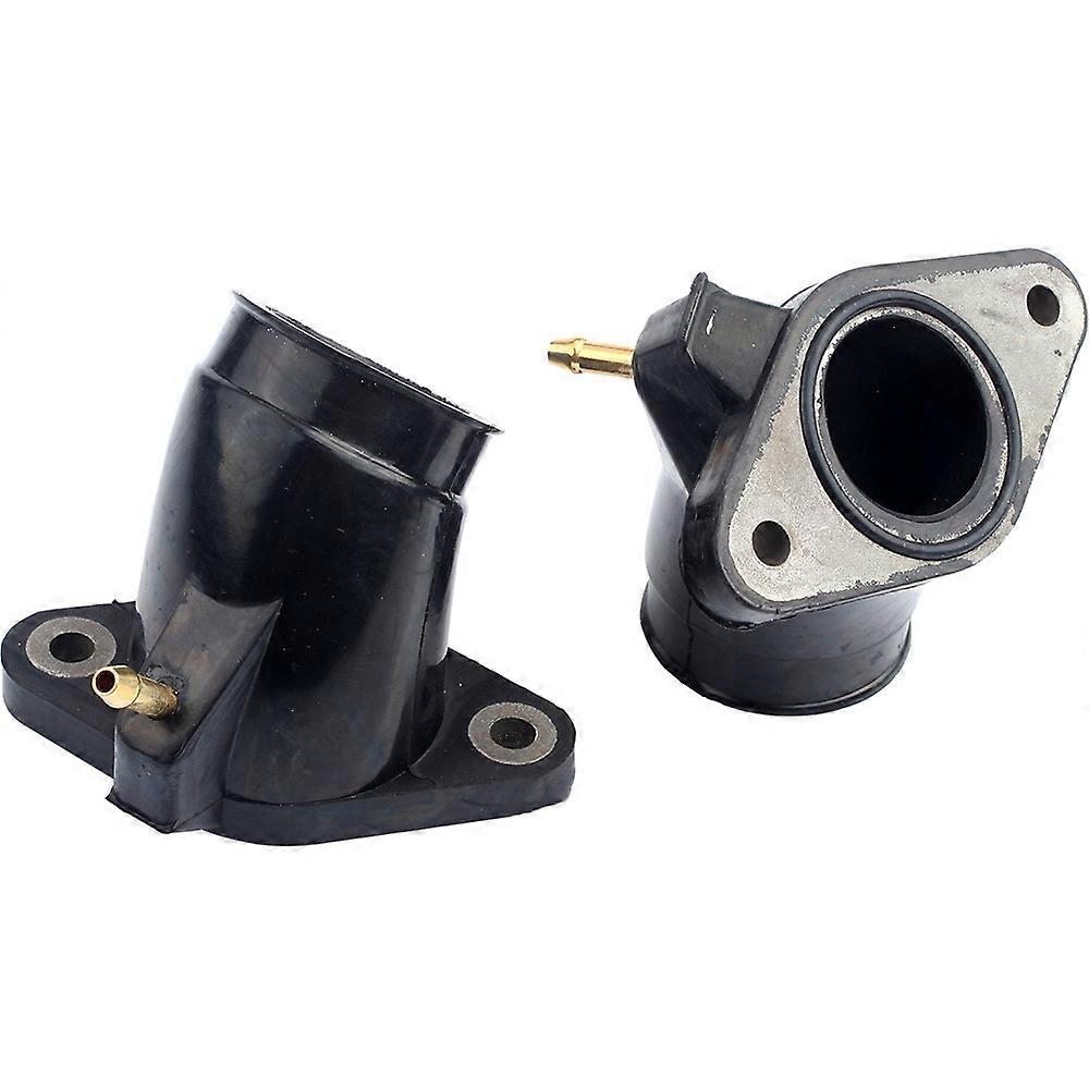 2PCS Motorcycle Carburetor Pad Intake Outlet Manifold Interface for XV400 XVS400 XVS650 Drag Star V