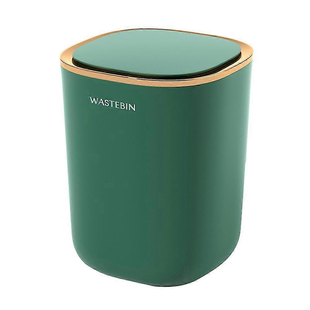 12L Mülleimer Küche Badezimmer WC Mülleimer Automatische Induktion Wasserdichter Mülleimer mit Deckel -C