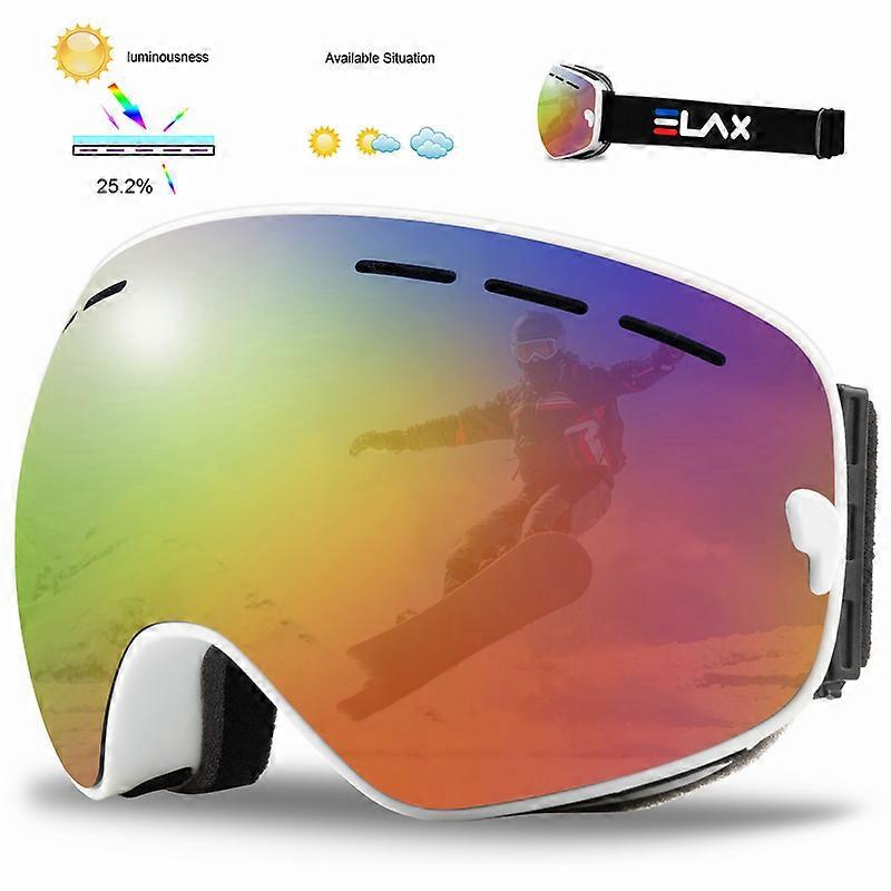 Anti-Fog Ski Goggles Snow Snowboard Glasses Snowmobile Eyewear Outdoor Sport Ski