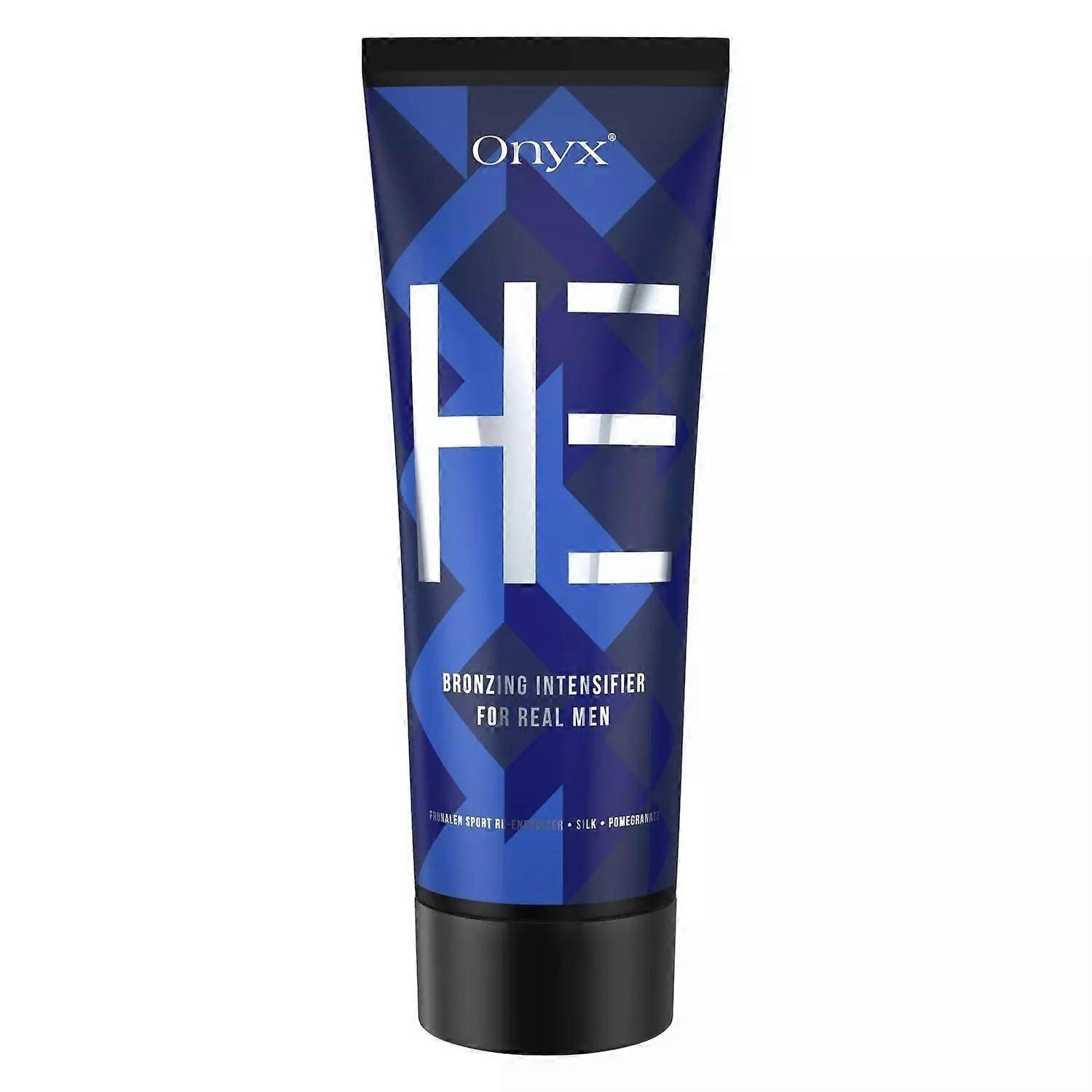 Onyx HE Tanning Lotion for Men with Muscle Bronzing Complex Formula
