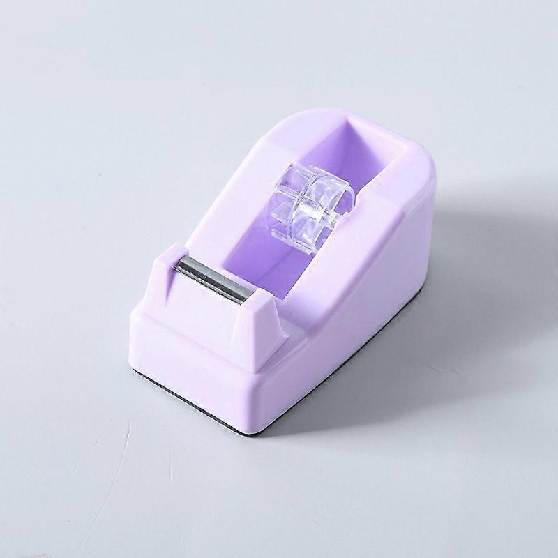 ZK-1pcs Pink Small Invention Tape Holder Desktop Office Tape Dispenser