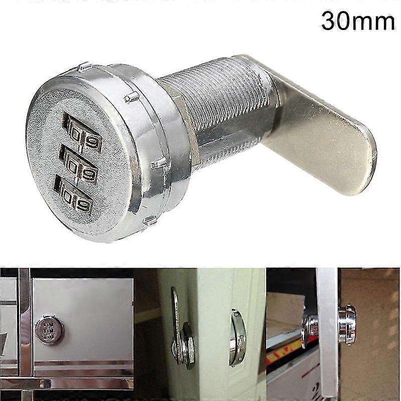 Safe Keyless Digital Code Combination Lock For Home Mail Box Cabinet Drawer