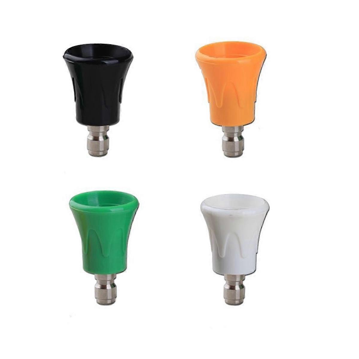 Pressure Washer Nozzle Guard, Power Washer Nozzle Tips with Protector Holder, 5 Pressure Washing Ti
