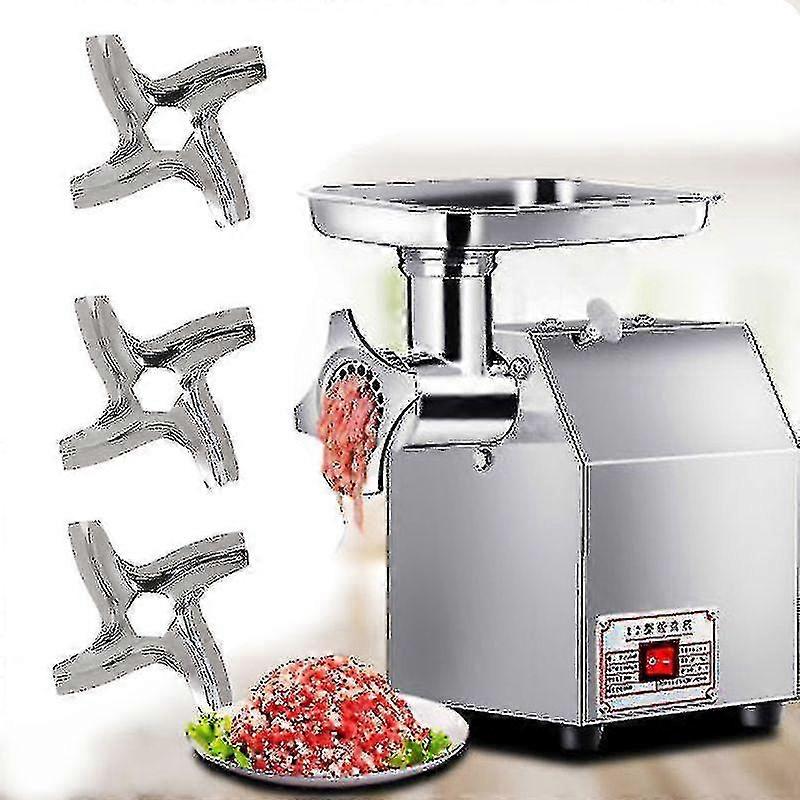 الفولاذ المقاوم للصدأ المعادن طاحونة اللحوم سداسية سكين Mincer