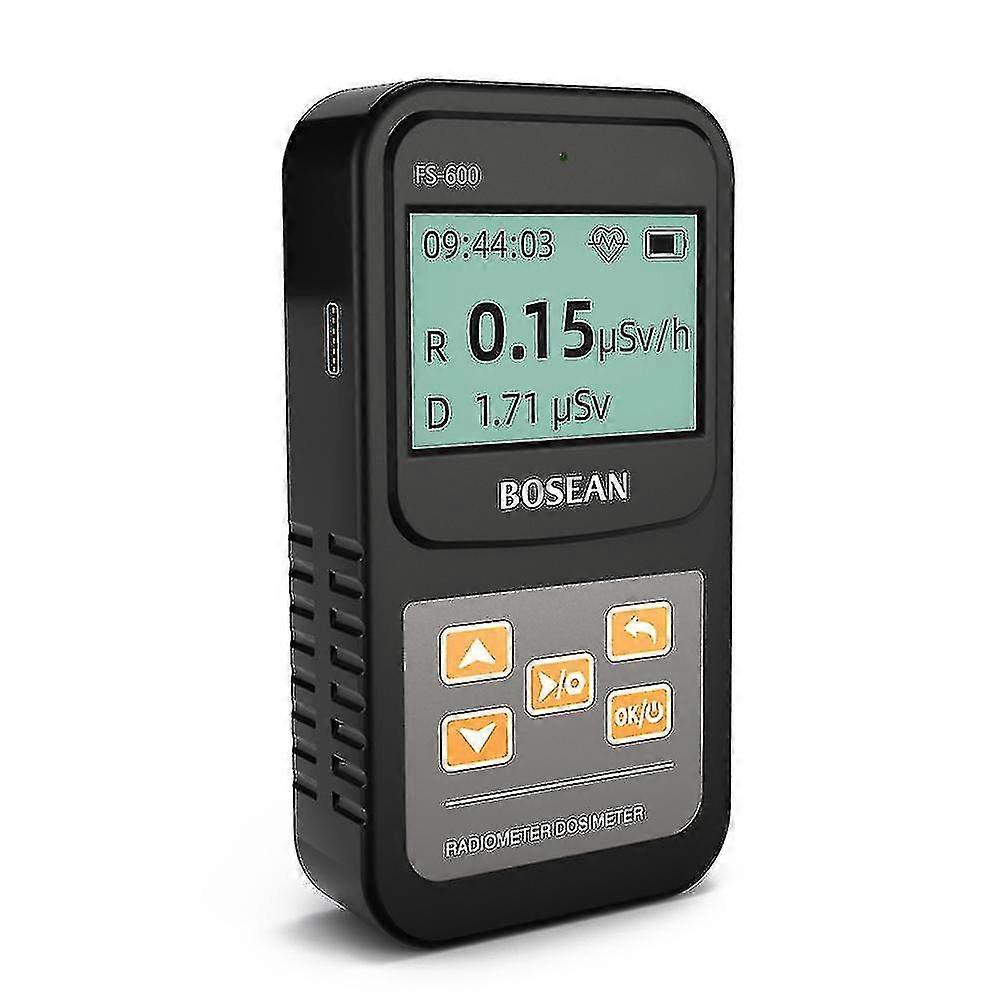 Fs-600 Usb Handheld Portable Counter Nuclear Radiation Detector Radioactive Ray X-ray -ray Radiation Tester Dosimeter