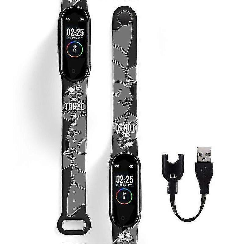 שעון דיגיטלי חכם אנימה נטענת פיקאצ'ו ילדים רב תכליתי אלקטרוני חמוד זוג צמיד ספורט מתנה לילד1