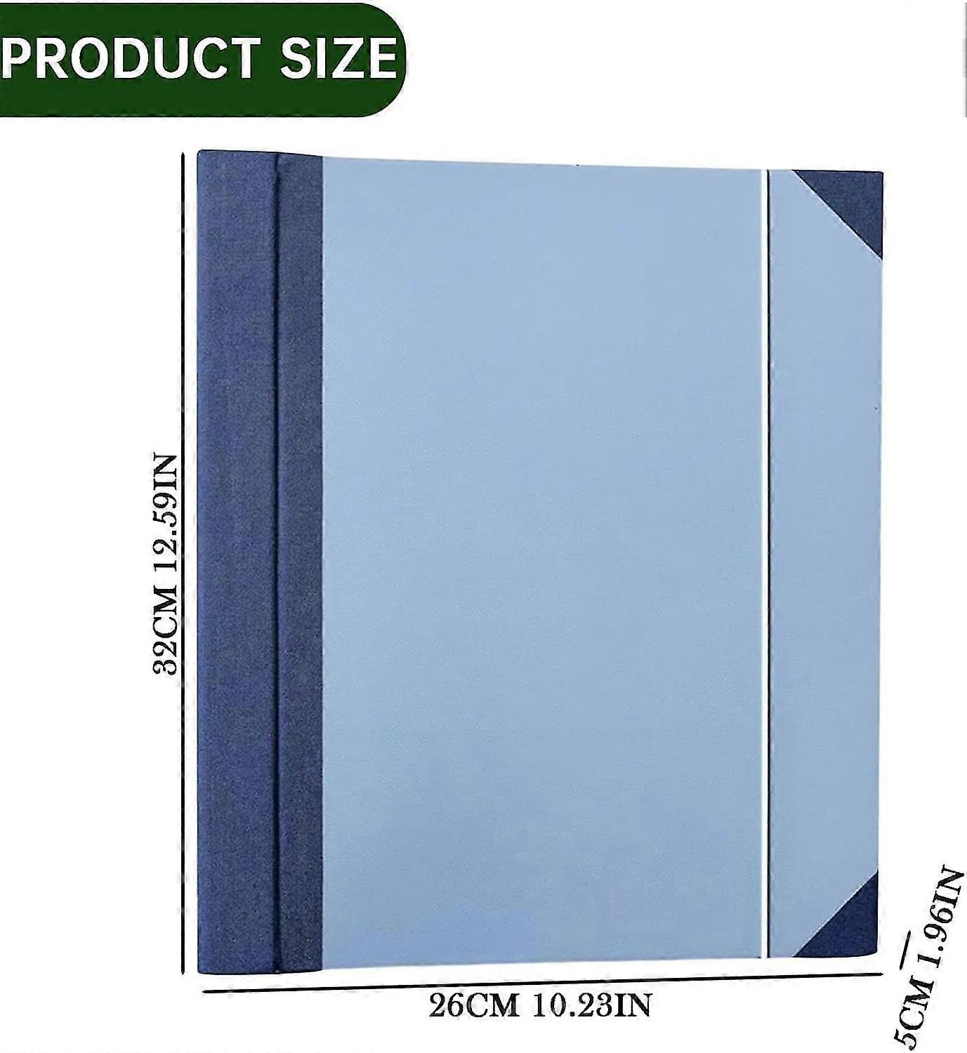 Folio Folders with Pockets, Accordion File Organizer for Paper, Bill, Important Documents Organizer for Estate Planning, in Case I Go Missing Binder