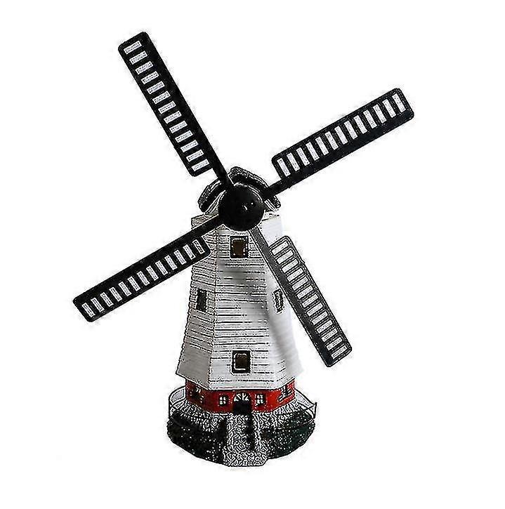 Sol vindmølle fyr ledet bevegelse lys hage ornament fyr