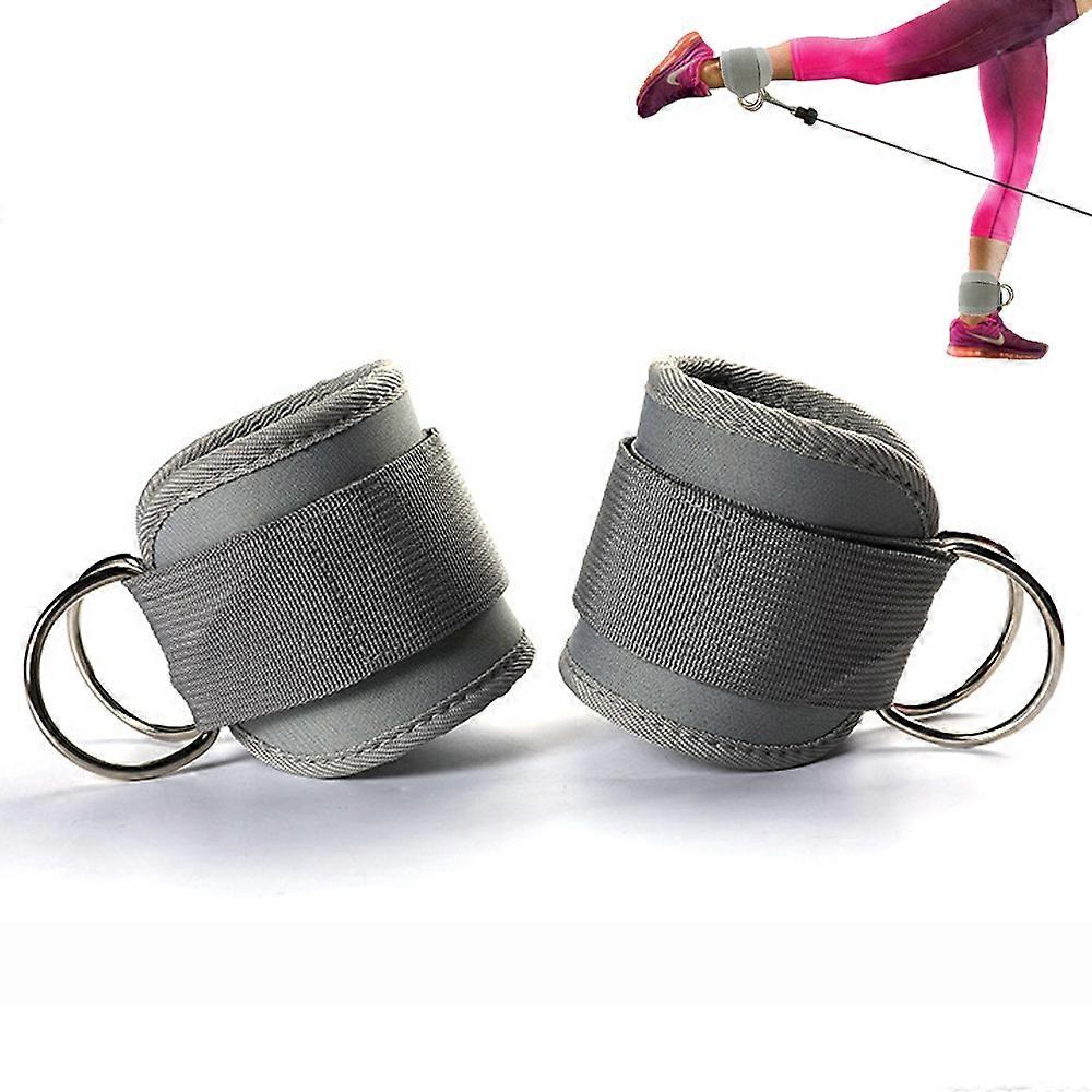 Ankle Strap for Cable Machines and Resistance Bands, Work Out Cuff Attachment