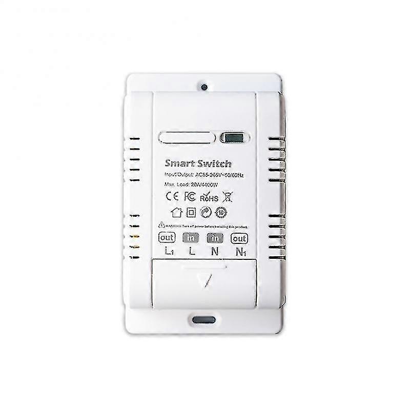 20a Tuya Smart Home Wifi Switch Wireless Smart Switch Timer Smart Life