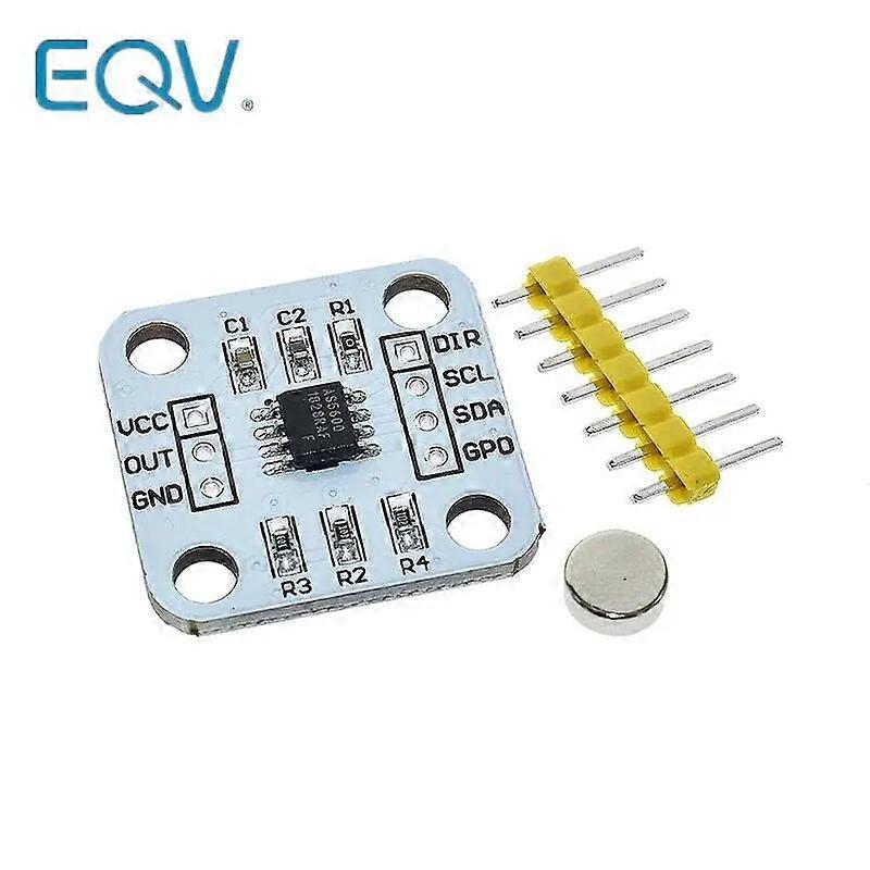 AS5600 magnetic encoder magnetic induction angle measurement sensor module 12bit high precision