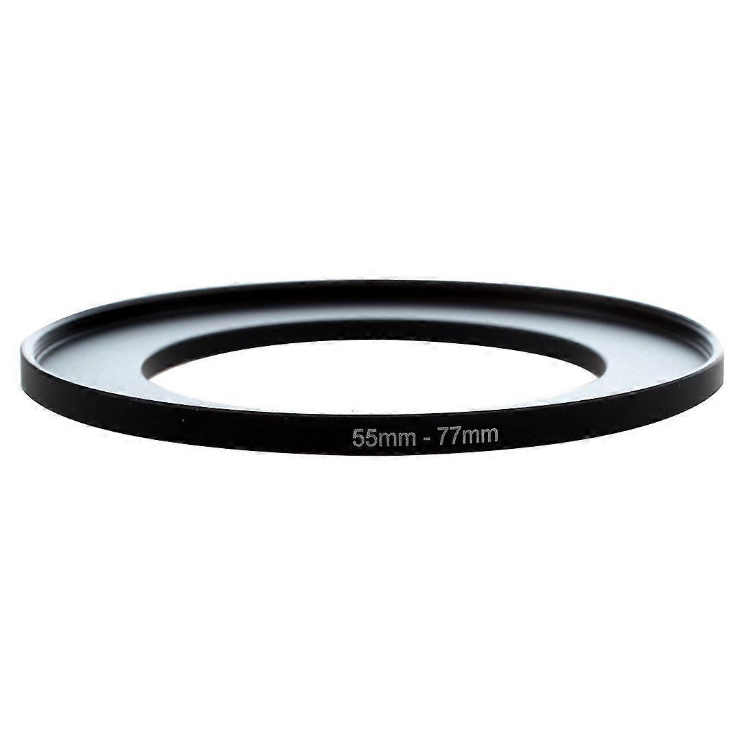 Metal 55mm-77mm Camera Filter Ring Adapter 55-77