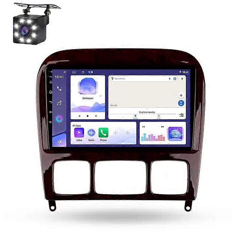 For Benz S-Class S Class W220 VV220 1998 - 2005 Car Multimedia Video Player Carplay Navigation GPS