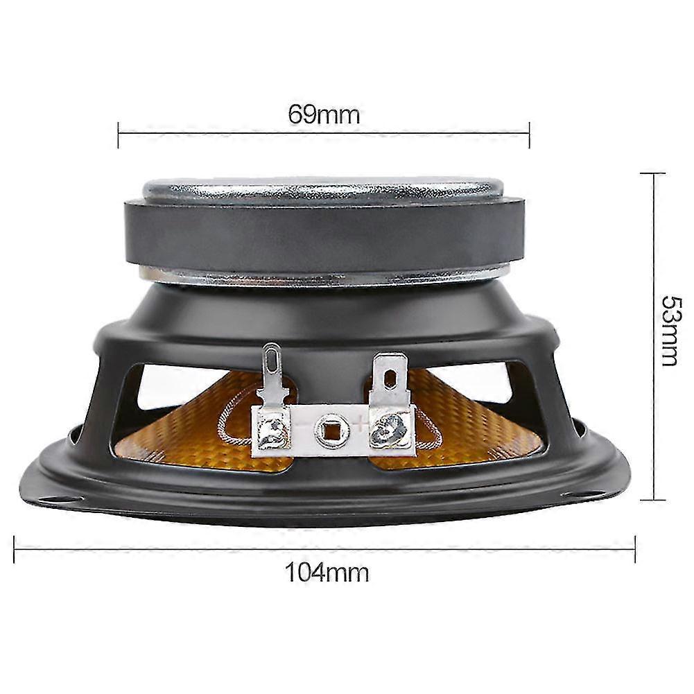 Subwoofer Woofer Quadrato LLINthy 2.75" 4Ohm 15W Per Home Theater E Altoparlanti Portatili
