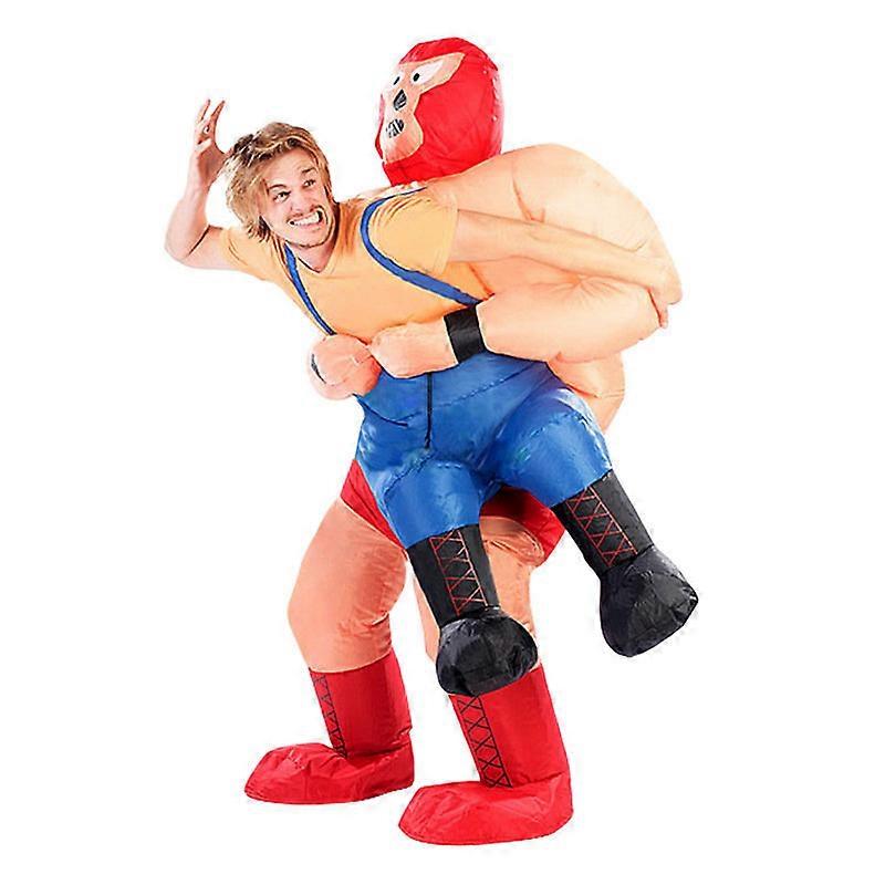 Wrestlerspoof نفخ الملابس مهرجان حزب أزياء مضحكة