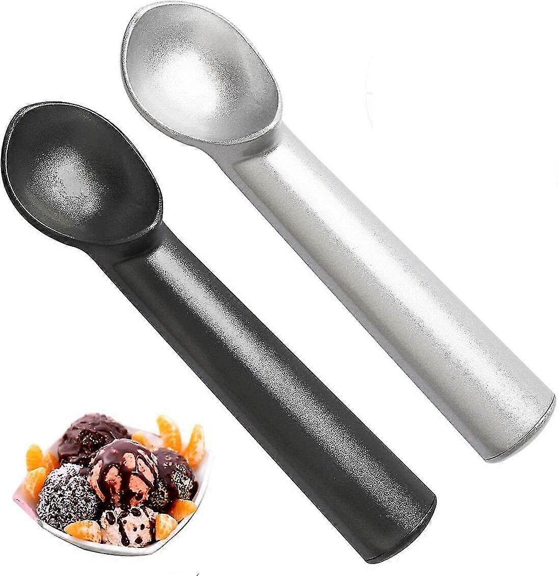 2pcs Iave Ice Cream Scoops,18cm/7.1inch Non-stick Ice Cream Scoop