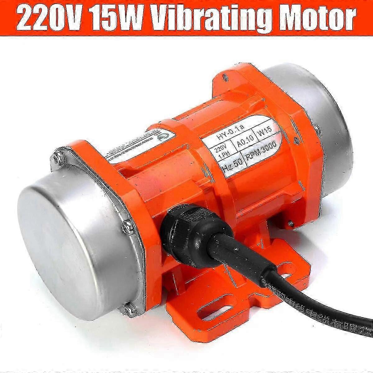 15w 30w 220v Vibrating Motor Adjustable Speed For Feeding Machine  Shotcrete Machine  Washing Machine + Motor Speed Controller