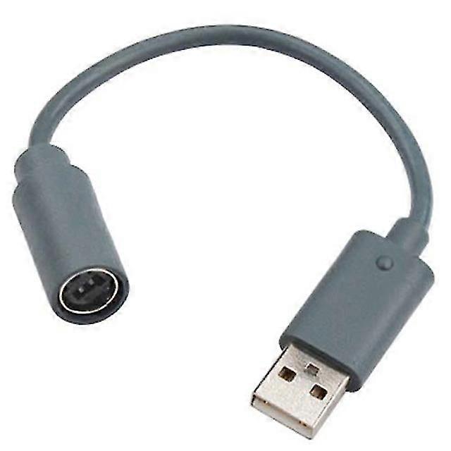 TRIXES Breakaway USB Cable Lead for Xbox 360 Wired Controller
