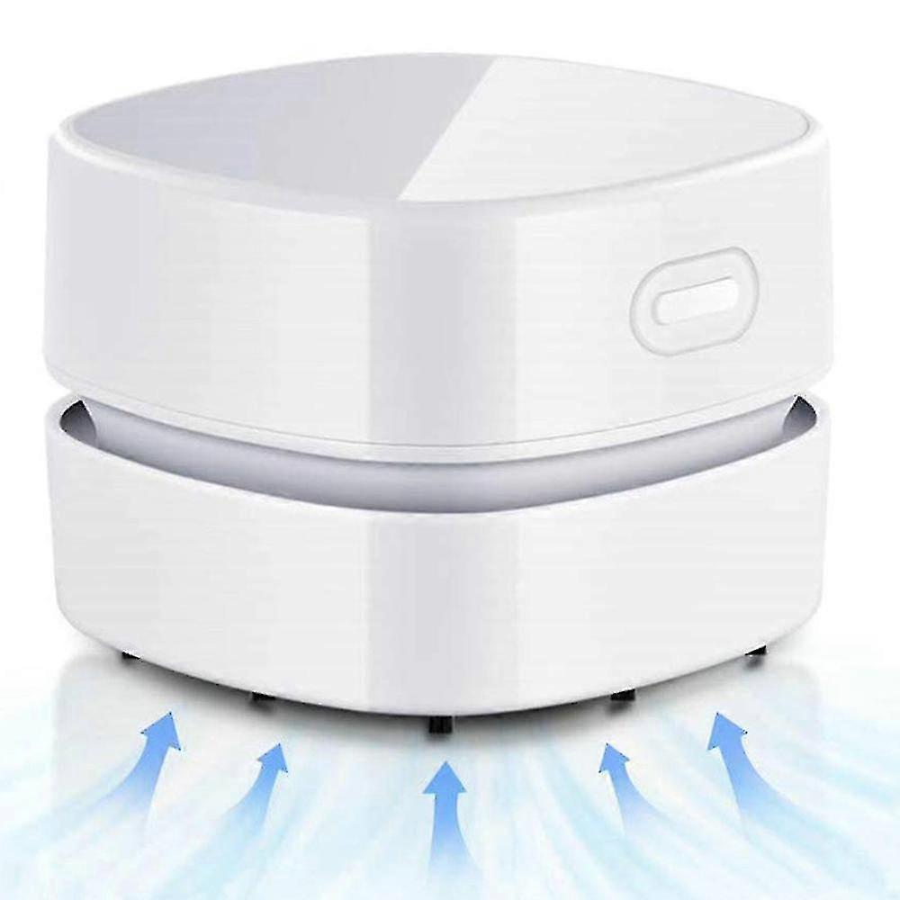 Desktop Vacuum Cleaner, Usb Table Dust Sweeper Cordless Dust Cleaner