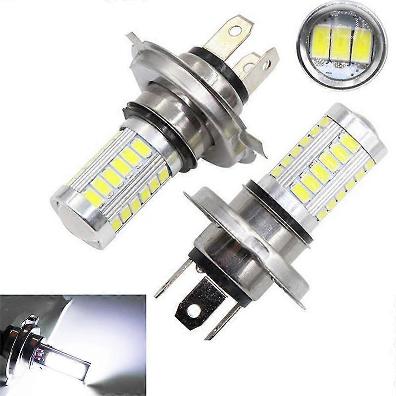 H4 LED Lamp Car Headlight 33 SMD 5630 5730 Light Bulb Auto Automobile Fog Light