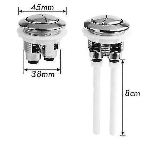38mm vaihto Dual Flush Push Button WC säiliö vettä säästävä universaali