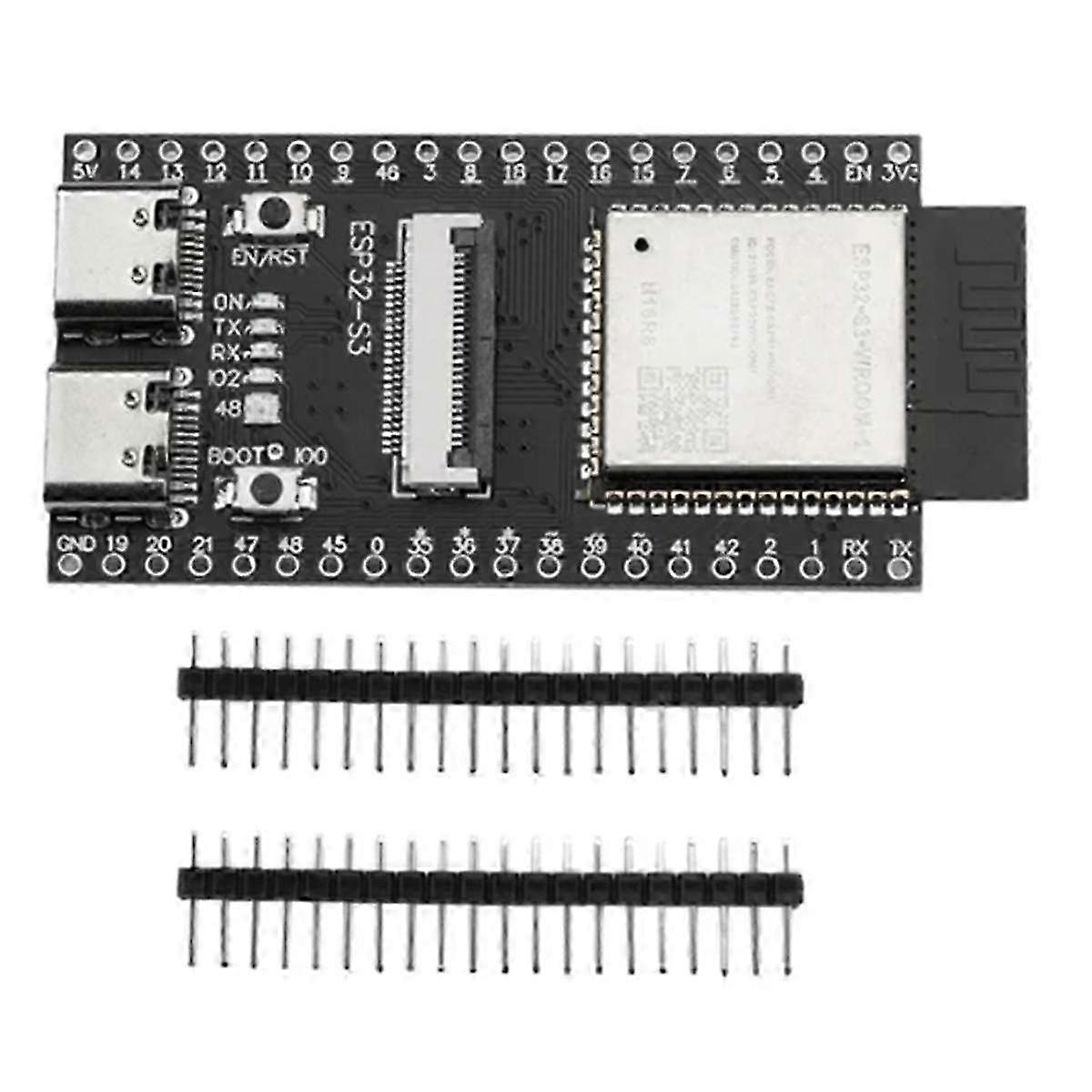 Esp32-s3 Wroom Cam Development Board Wifi Bluetooth Module Onboard Esp32-s3-wroom-1 N16r8 Dual Type-c Interface (a)