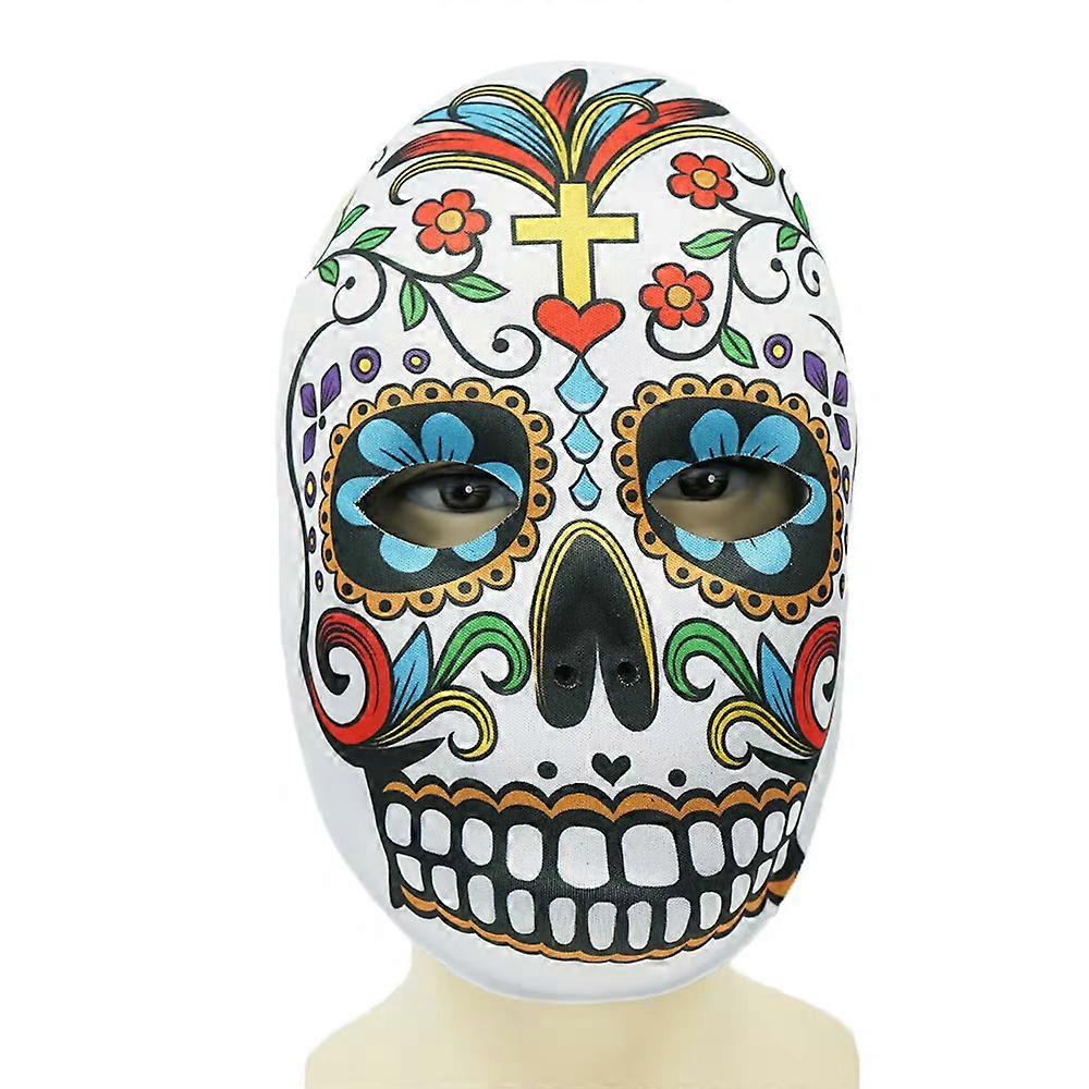 Day of The Dead Mask Sugar Skull Mask Mexican Masquerade Mask Halloween Celebration