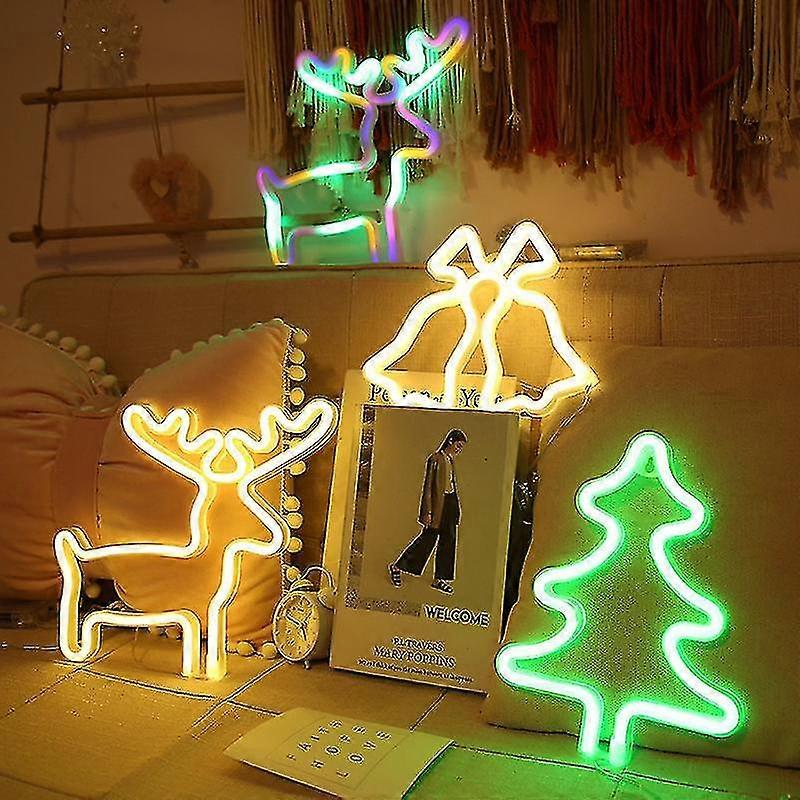 Neon Lightning LED Lichtschilder - Wanddekoration Für Party, Zimmer & Als Geschenk