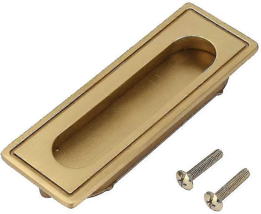 Embedded handle Bronze cabinet hardware