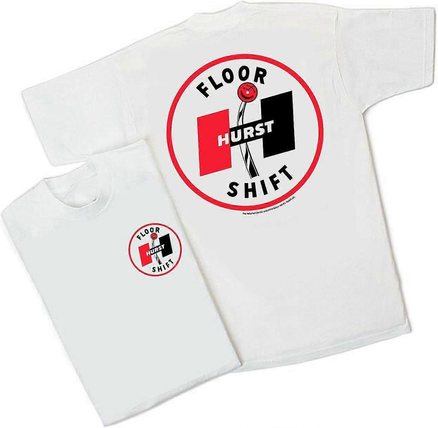 Hurst Floor Shift Tričko - Autodíly Bílé Tričko
