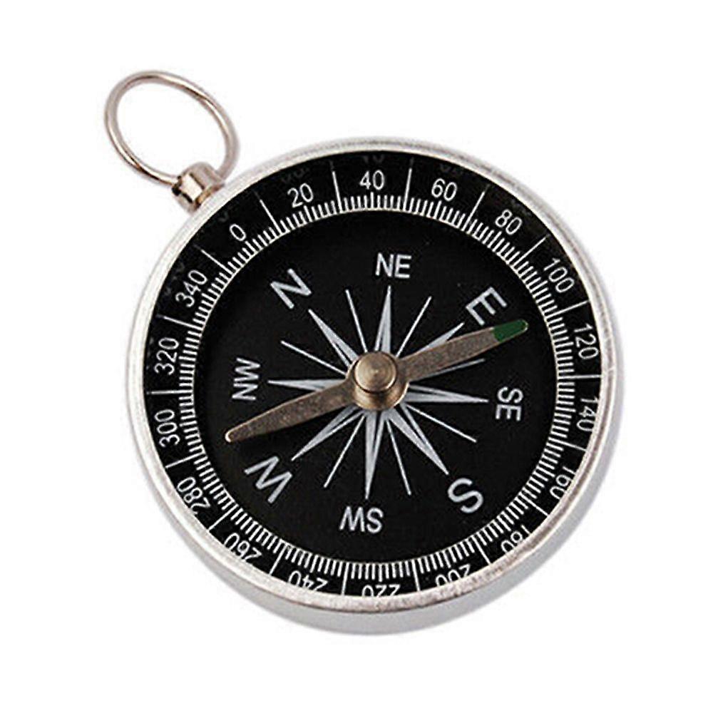 Silver Hiking Lightweight Aluminum Survival Navigation Tool
