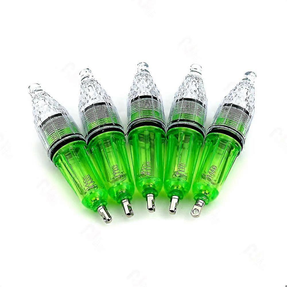 Unterwasserfischen Licht Deep Drop wasserdichte Nacht Angellampe Anziehen Köder Köder Angelwerkzeuge Blinkendes Licht (6pcs)