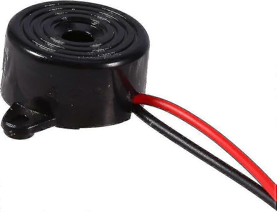 Buzzer 12v Electronic 110db, 3-24v Active Piezo Buzzer Tone Continuous Buzzer Alarm Sound 120mm Length Buzzer (1pc)